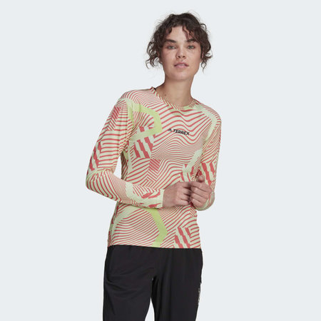 adidas Terrex adidas Terrex Primeblue Trail Graphic Long-Sleeve Top