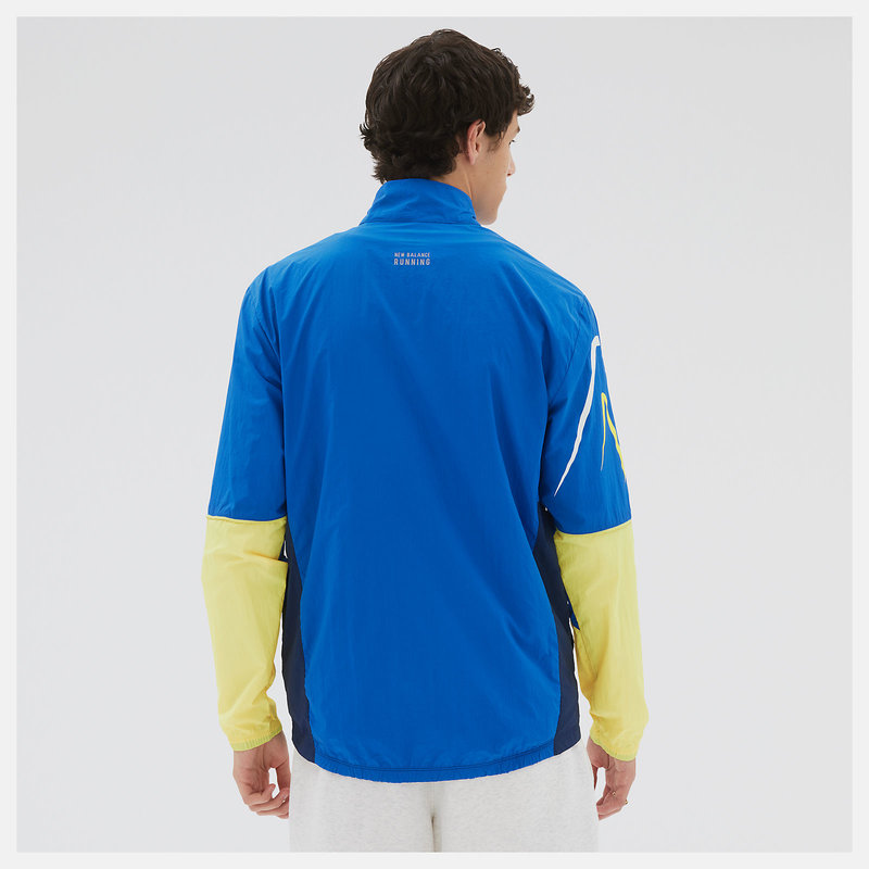 New Balance New Balance Graphic Impact Run Packable Jacket