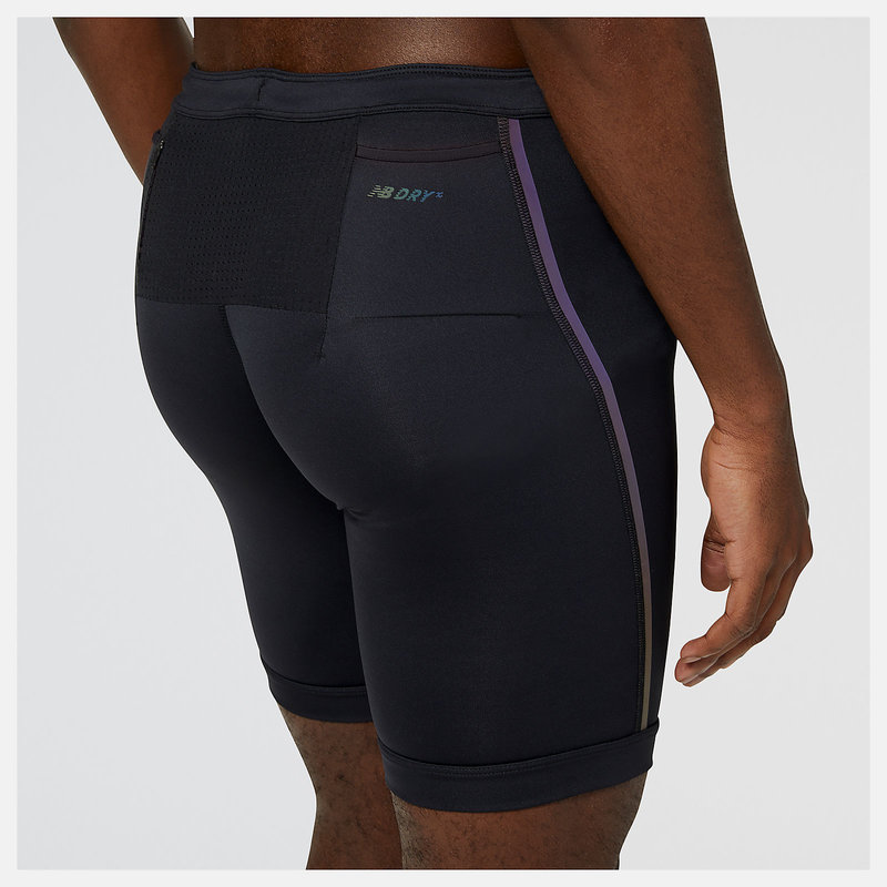 Men's Q Speed 9 Half Tight (BK - Black) — TC Running Co