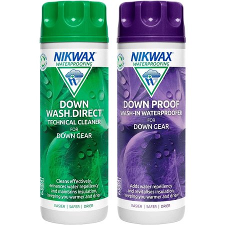 Nikwax Twin Pack Down Wash Direct/Down Proof