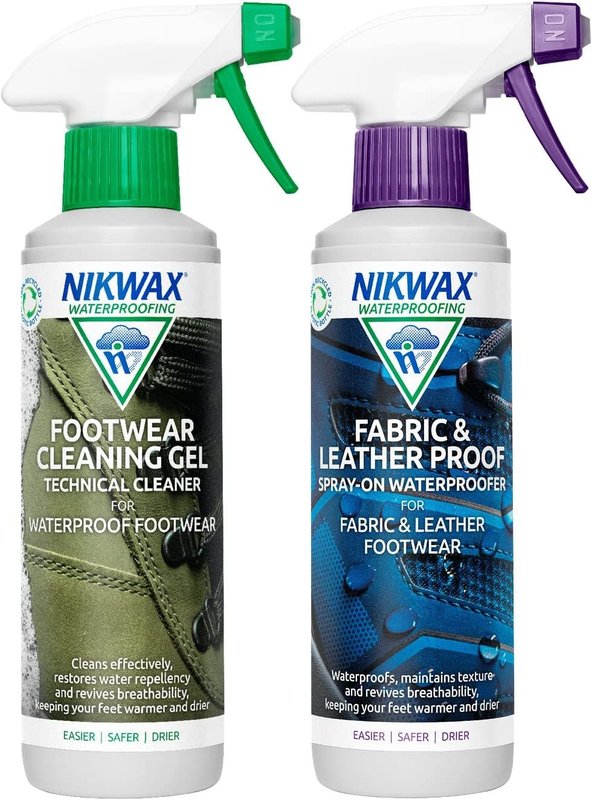 Nikwax Nikwax Footwear Cleaning Gel/Fabric & Leather Proof