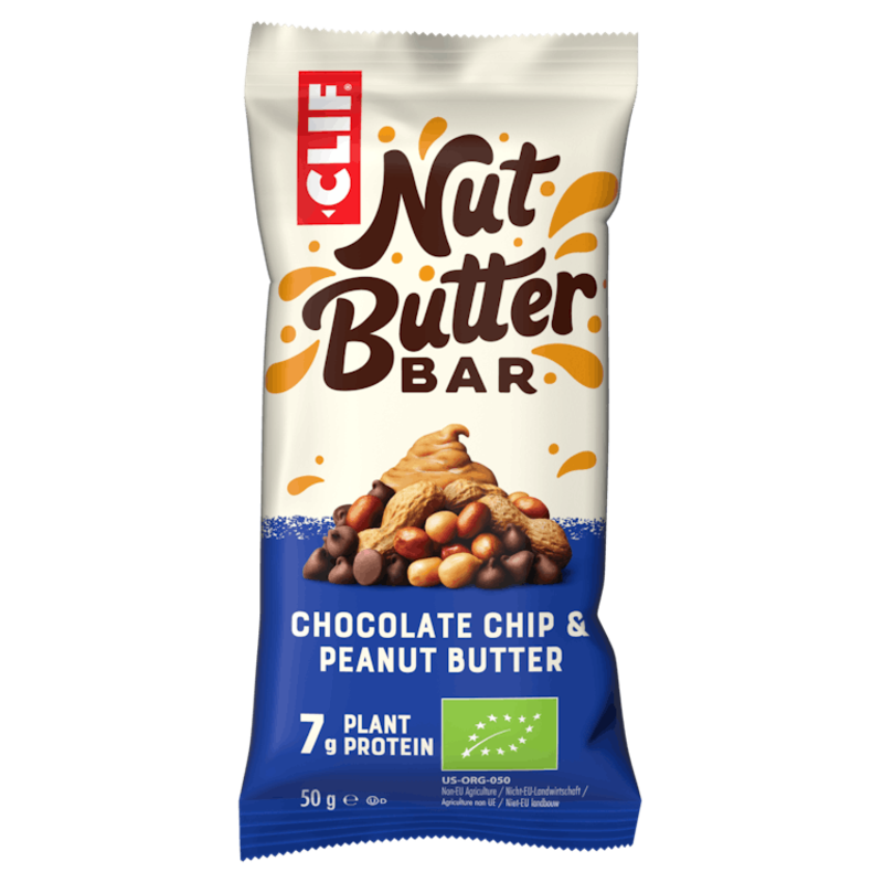 Clif Clif Nutbutter Bar Chocolate Chip and Peanut Butter