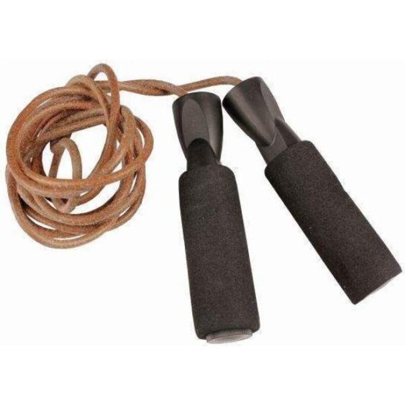 Fitness Mad Fitness Mad Weighted Leather Jump Rope