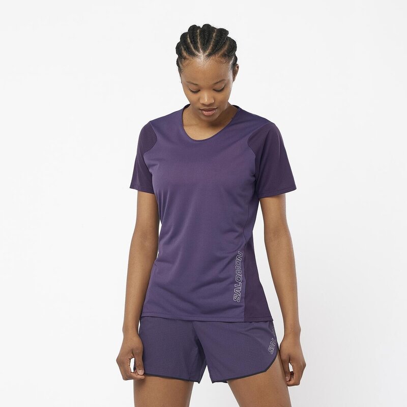 Salomon Salomon Sense Aero Short Sleeve Tee Womens