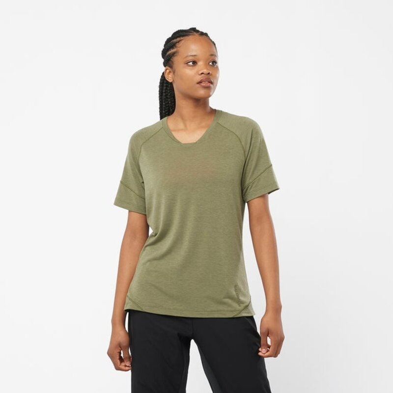 Salomon Salomon Runlife Short Sleeve Tee Womens