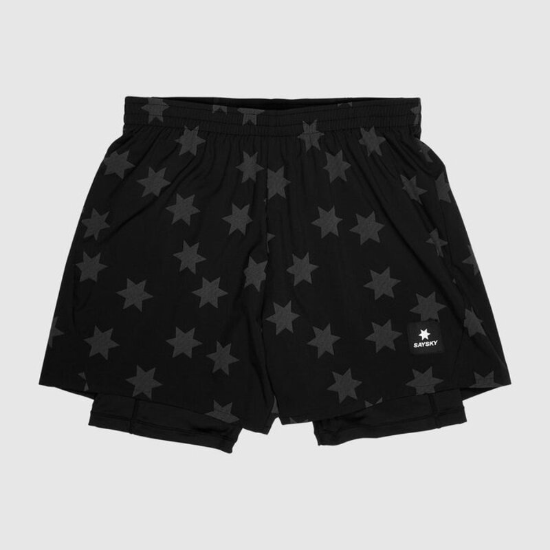 SAYSKY SAYSKY Star Reflective Pace 2-In-1 Shorts 5" M