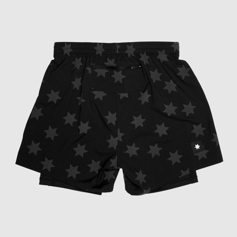 SAYSKY SAYSKY Star Reflective Pace 2-In-1 Shorts 5" M