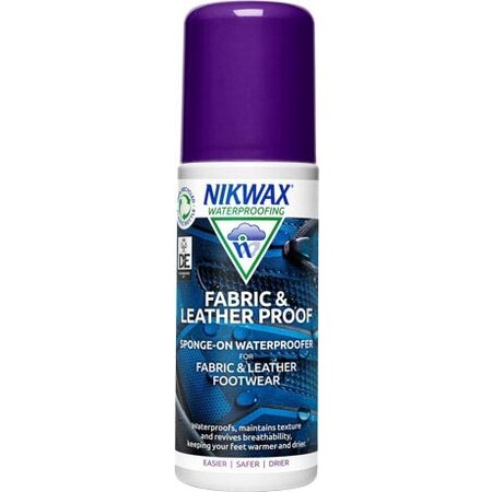 Nikwax Nikwax Fabric & Leather Proof Sponge-On 125ml