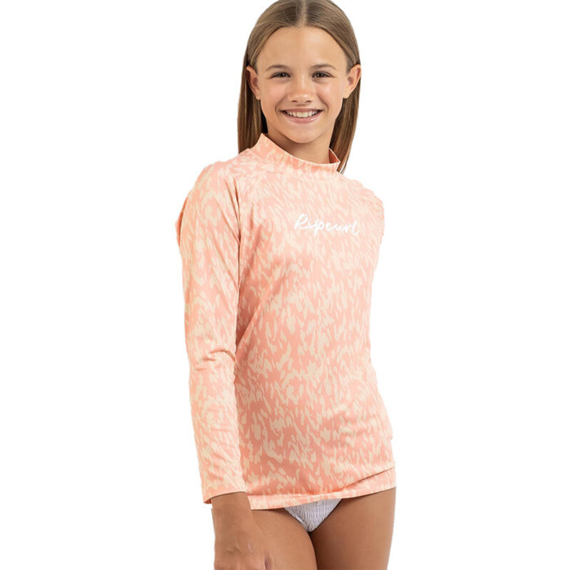 Rip Curl Rip Curl Long Sleeve Script Rash Vest - Girl