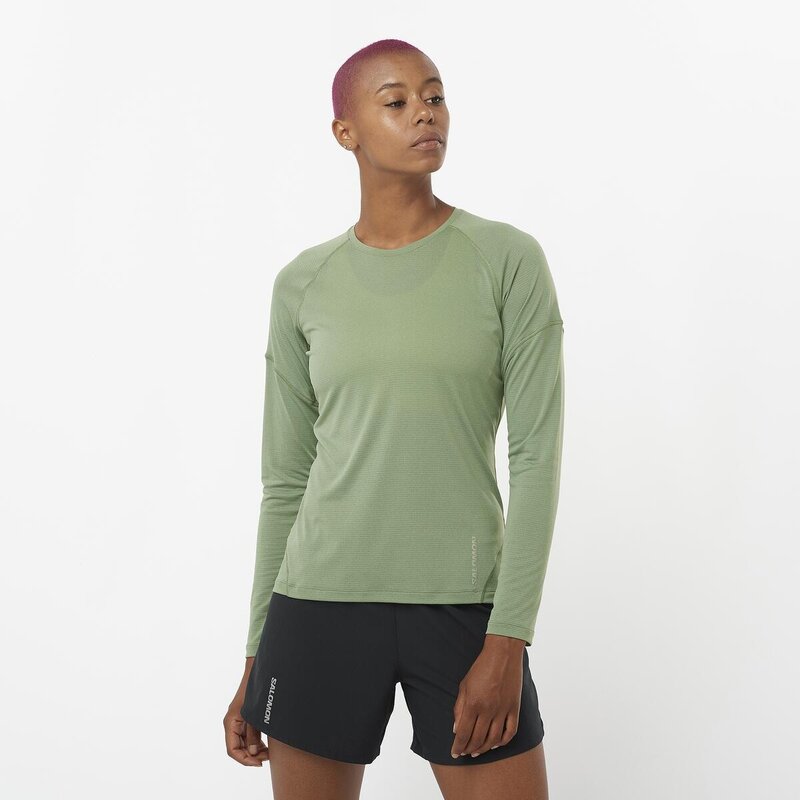 Salomon Salomon Cross Run Long Sleeve T shirt Womens