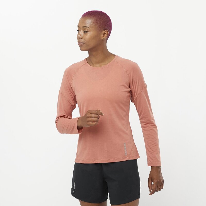 Salomon Salomon Cross Run Long Sleeve T shirt Womens