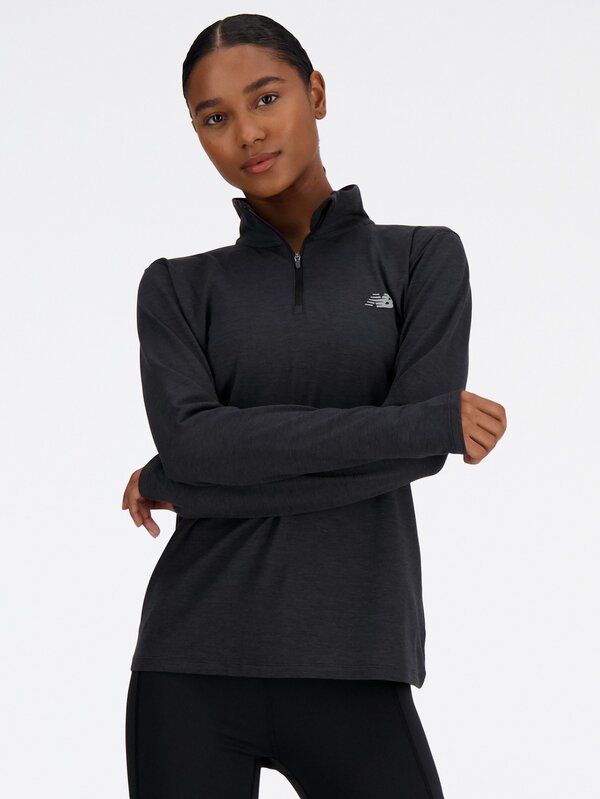 New Balance New Balance Sport Essentials Space Dye Quarter Zip