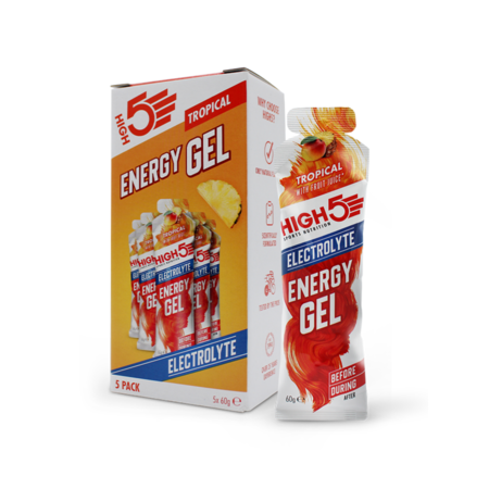 High 5 HIGH5 Electrolyte Energy Gel 60g