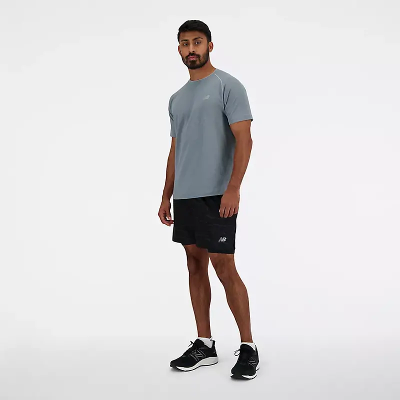 New Balance New Balance Knit Short Sleeve Top