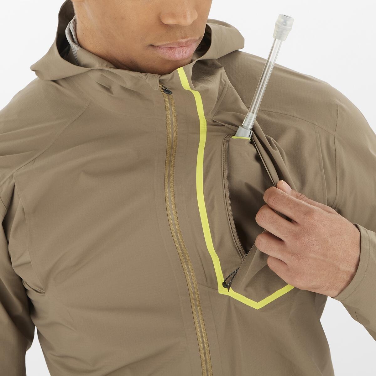 Salomon Bonatti Trail Jacket Waterproof windproof running jacket The Sports Room