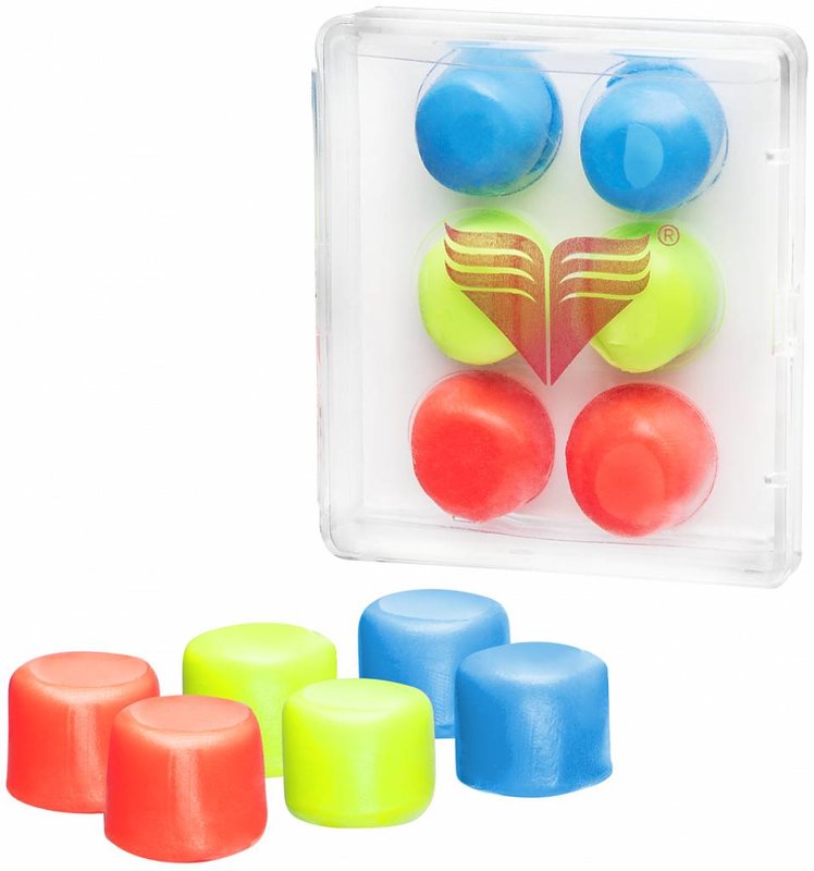 TYR TYR Youth Multi Coloured Silicone Ear Plug