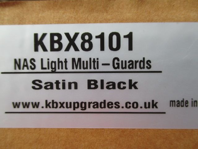 KBX8101  KBX NAS Multi Guards - Satin Black - Pair