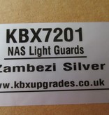 KBX7201   NAS Lamp Guards - Zambezi Silver - Pair