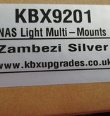 kbx KBX9201   NAS Multi Mounts - Zambezi Silver - Pair