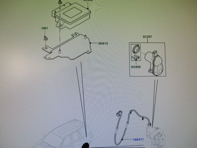 LR027141  MODULE - ELECTRIC PARKING BRAKE