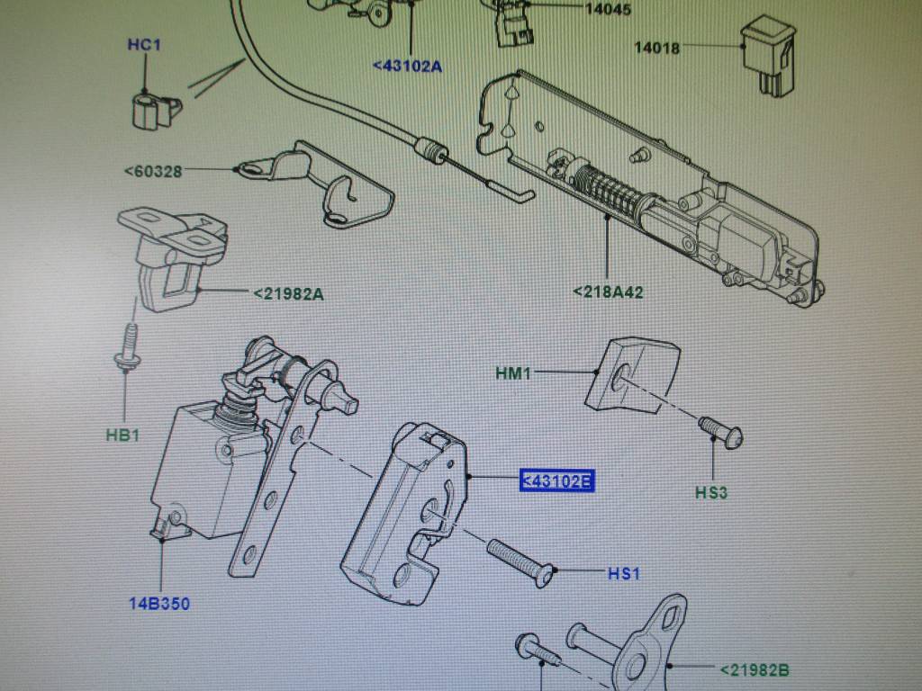 LR085940 |CWC500030| Latch - Tailgate