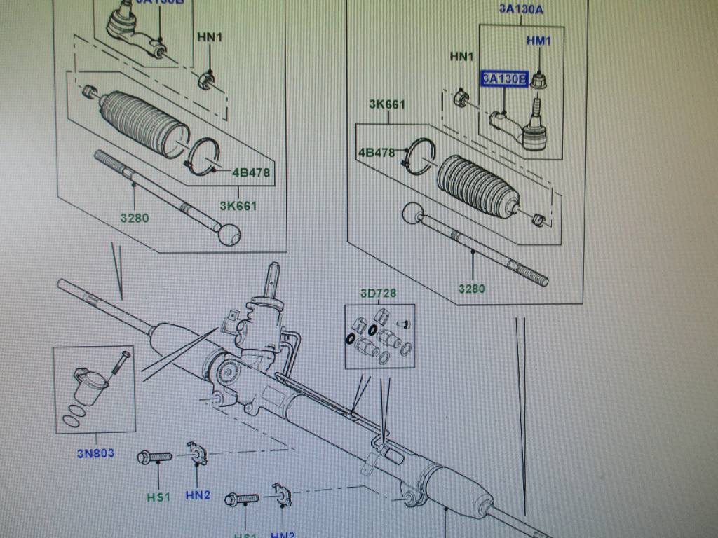 QJB500040 | SPINDLE TIE ROD END M12 OUTER