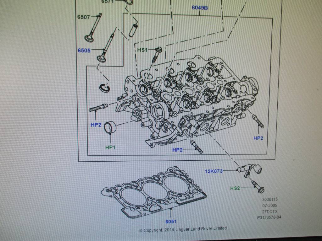 LR009723 Head Gasket