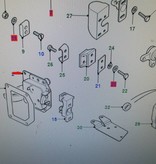 FQJ103840  Rear End Door Latch Mech Def S3