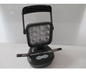 geef de bloem water Redelijk Nest LED werklamp Amber/Wit 9 watt 12-220 volt OPLAADBAAR - Second Life Carparts