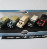 LAND ROVER 5- Delige set schaalmodellen (1:76)