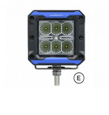 CREE breedstraler 18 watt vierkant (E-keur)