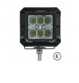 CREE breedstraler 18 watt vierkant (E-keur)