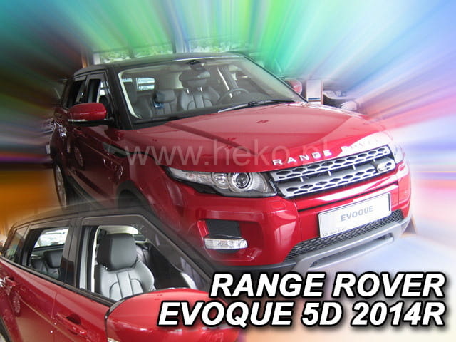 WINDSCHERM LAND ROVER RANGE ROVER EVOQUE I 5-DEURS 2011-2018 (MET ACHTERSPOILERS)