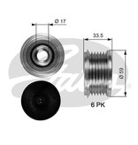 Dynamovrijloop voor Land Rover Freelander 2 2.2 TD4