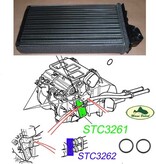 STC3261G Genuine Heater Core For Range Rover P38