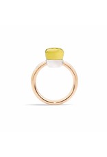 Pomellato Pomellato Nudo Petit ring in 18 krt. roségoud met lemonkwarts