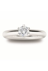 Capolavoro Capolavoro ring in 18 krt. witgoud met diamant