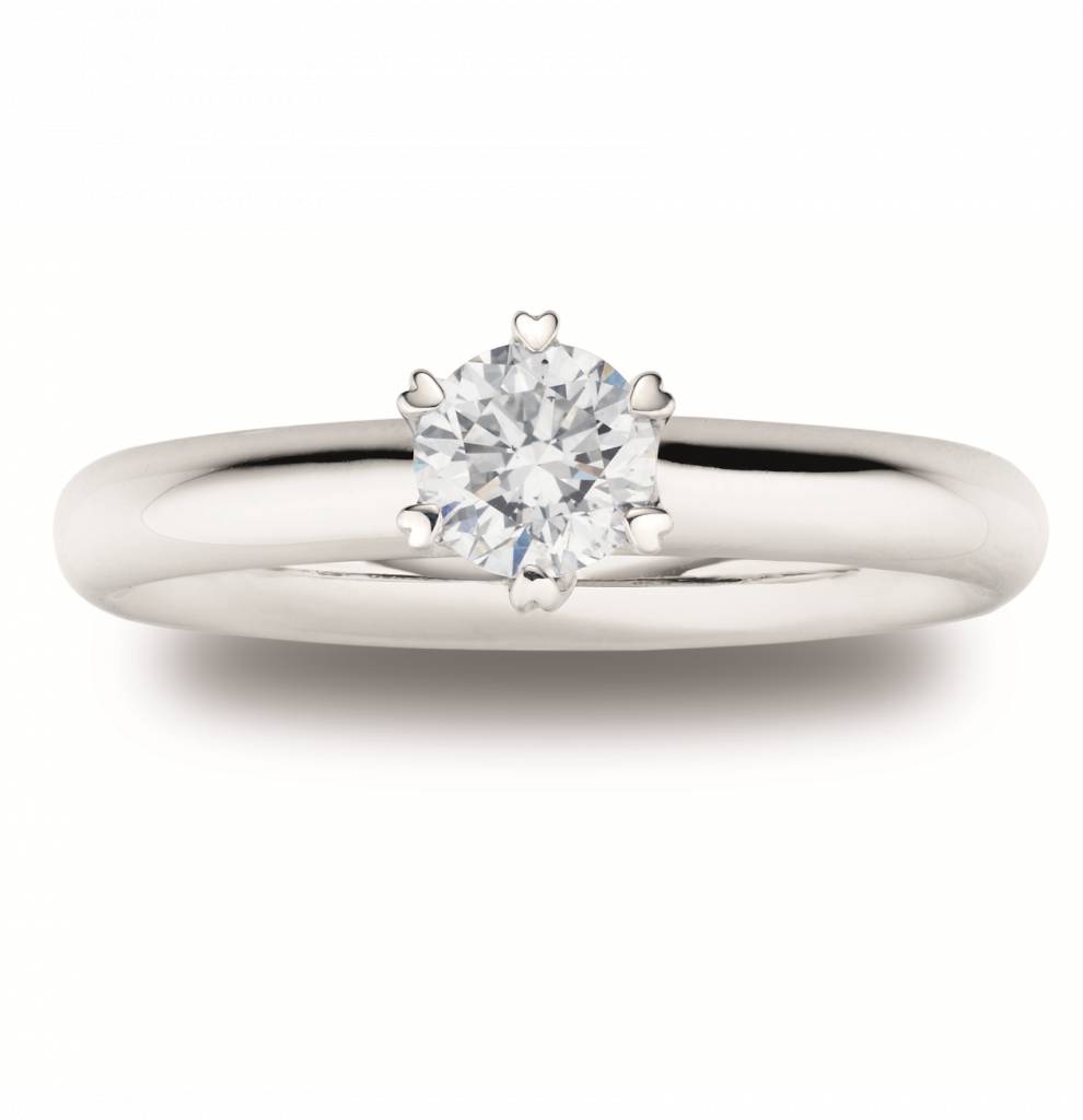Capolavoro Capolavoro ring in 18 krt. witgoud met diamant