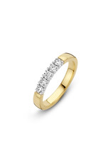 Private Label CvdK Private Label CvdK ring in 14 krt. geelgoud met diamanten
