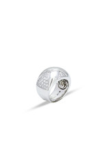 Private Label CvdK Private Label CvdK ring in 18 krt. witgoud met diamant