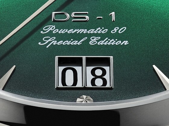Certina Certina DS-1 Powermatic 80 Special Edition powermatic Big Date, 41mm edelstalen kast en milanese band