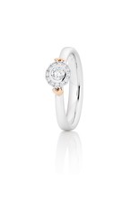 Capolavoro Capolavoro ring in 18 krt. witgoud met diamant
