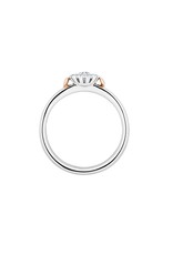 Capolavoro Capolavoro ring in 18 krt. witgoud met diamant