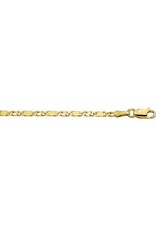 Private Label CvdK Private Label CvdK 14 kt. geelgouden schakelarmband 19 cm.