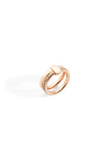 Pomellato Pomellato Iconica ring in 18 krt. roségoud met cognac diamanten