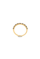 Private Label CvdK Private Label CvdK gouden ring diamant/saffier