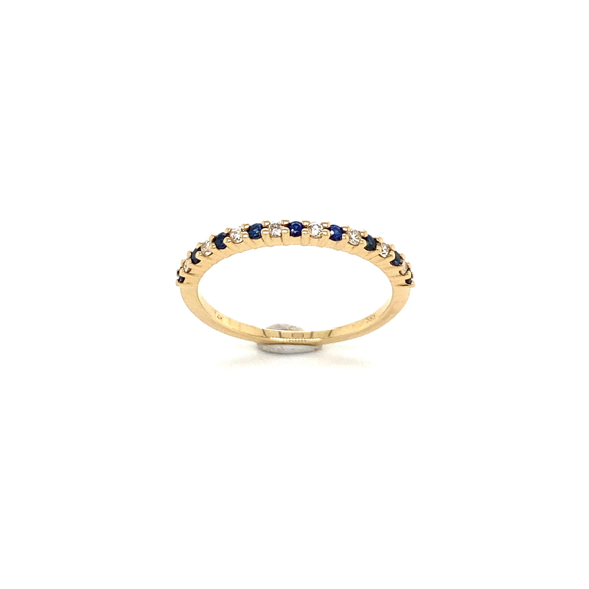 Private Label CvdK Private Label CvdK gouden ring diamant/saffier