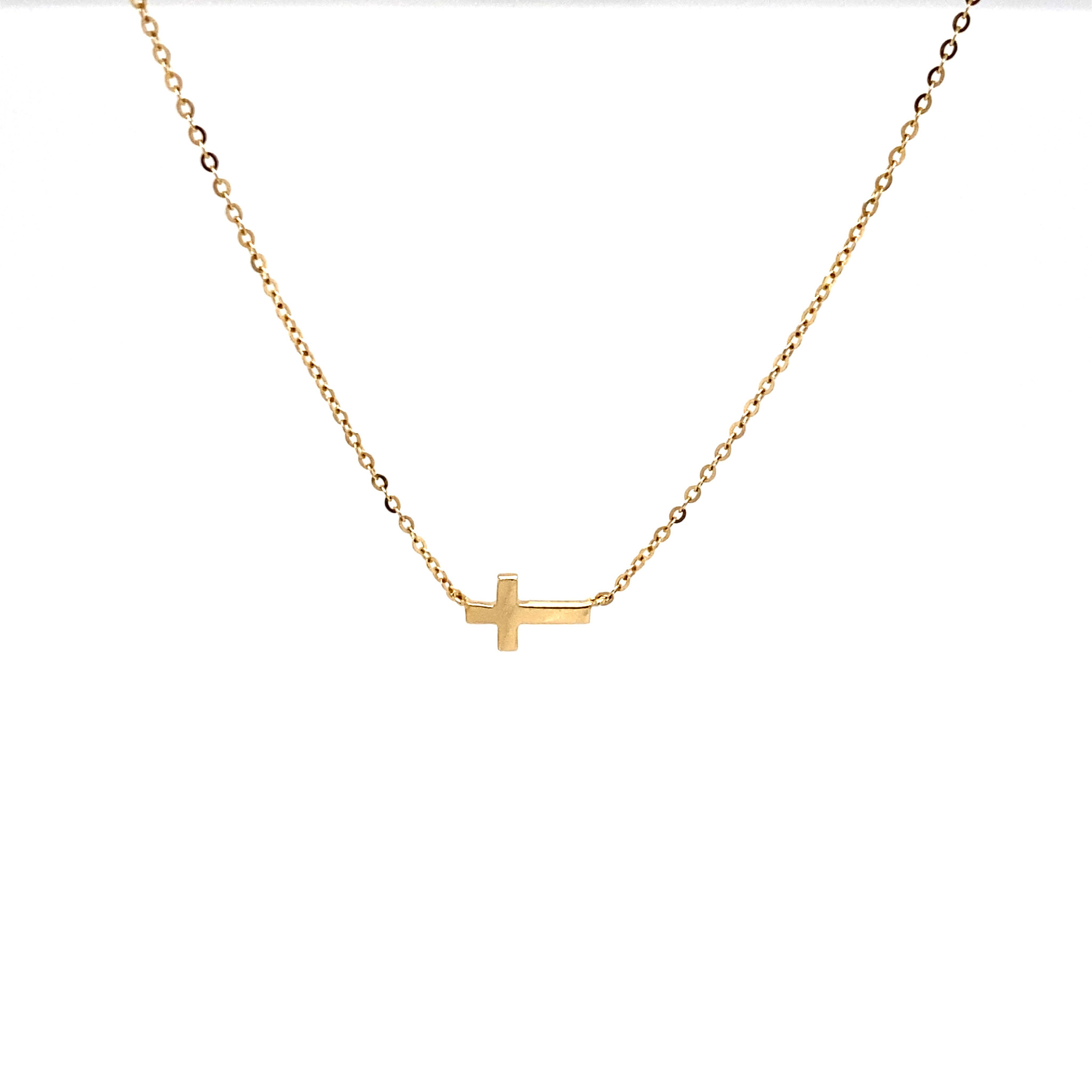 Private Label CvdK Private Label CvdK  gouden collier kruis