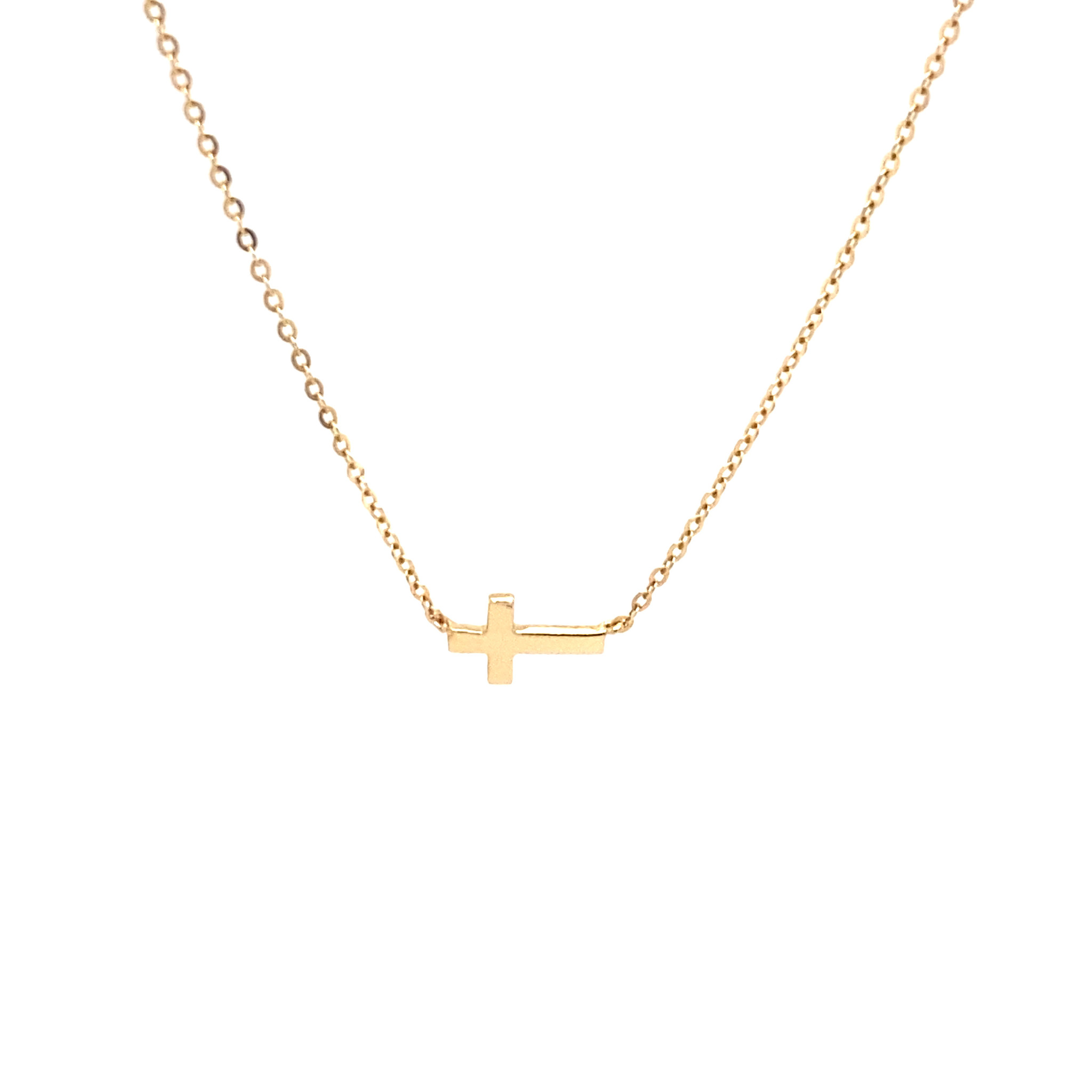 Private Label CvdK Private Label CvdK  gouden collier kruis