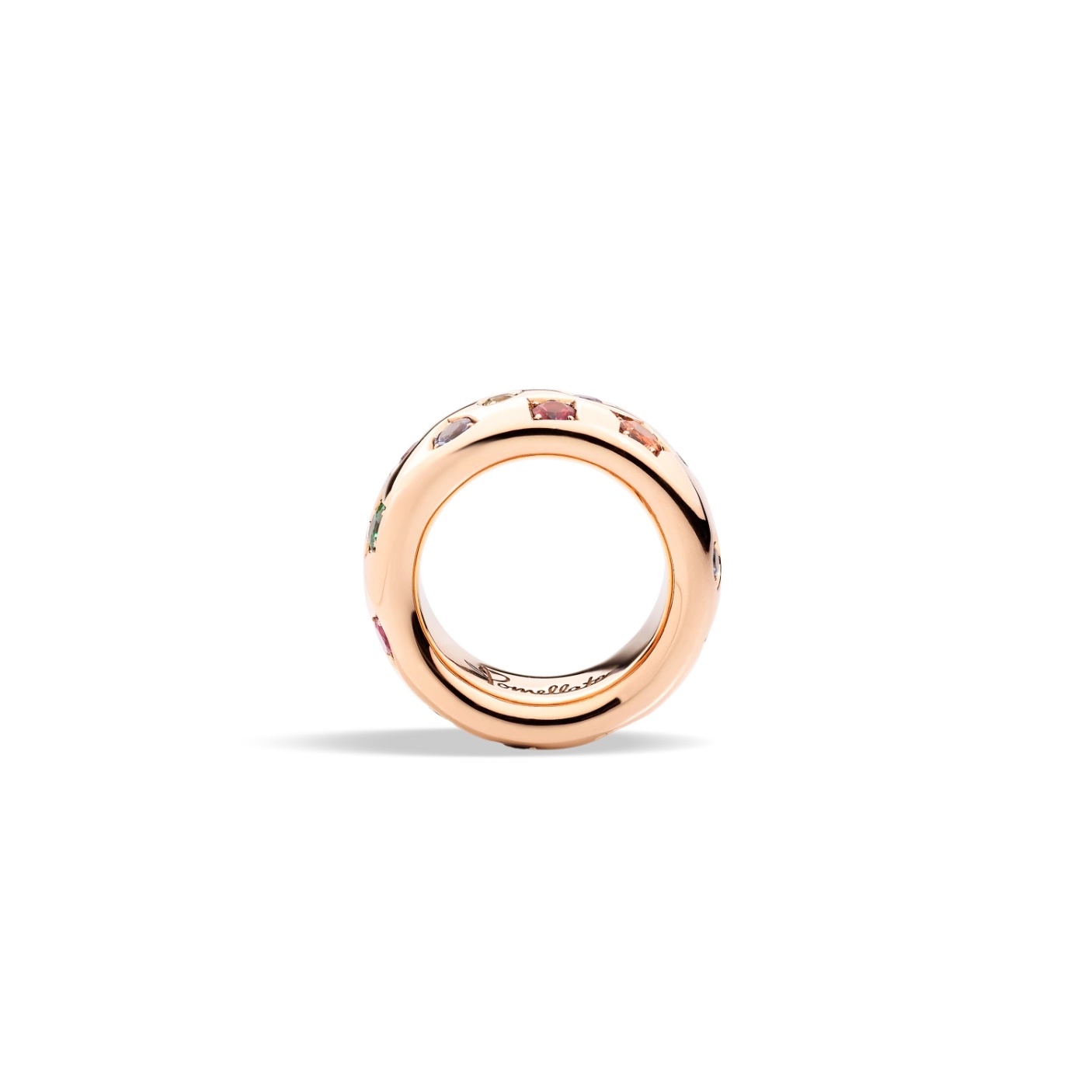 Pomellato Pomellato Iconica ring in 18 krt. roségoud met edelstenen